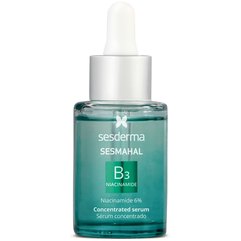 Багатофункціональна концентрована сироватка з 6% ніацинаміду Sesderma Sesmahal B3 - Niacinamide 6% Concentrated Serum, 30 ml, фото 