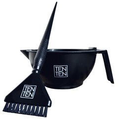 Мисочка и кисточка для нанесения состава Ten Ten 10/10