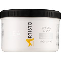 Відновлююча маска для волосся з кератином Elea Professional Artisto Keratin Mask, 490 ml, фото 