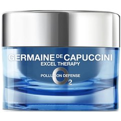 Відновлюючий Крем для обличчя Germaine de Capuccini Excel Therapy O2 Pollution Defense Youthfulness Activating Oxygenating Cream, 50 ml, фото 