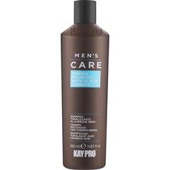 Тонувальний шампунь з чорним вугіллям Kay Pro Men's Care Toning Shampoo With Charcoal, 350 ml, фото 