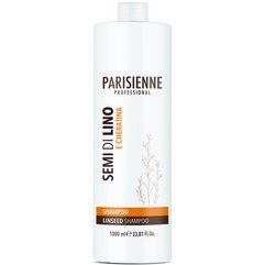 Лікувальний шампунь з екстрактом насіння льону Parisienne Italia Semi Di Lino Professional Linseed Shampoo, 1000 ml, фото 