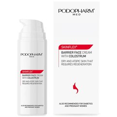 Podopharm Skinflex Barrier Face Cream with Colostrum Крем-бар'єр для сухої атопічної шкіри, 50 мл, фото 