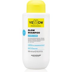 Шампунь для зволоження і блиску волосся Yellow Glow Shampoo Hydra Care