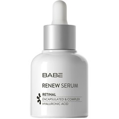 Обновляющая сыворотка с ретиналем от морщин Babe Laboratorios Renew Serum Retinol, 30 ml