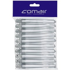 Хромированные зажимы 12,5 см Comair, 10 шт