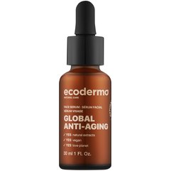 Сироватка для обличчя Ecoderma Global Anti-Aging Face Serum, 30 ml, фото 