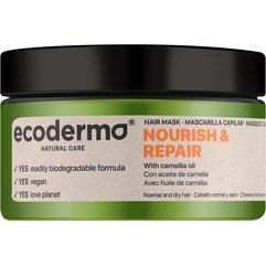 Маска для волосся Живлення та відновлення Ecoderma Nourish & Repair Hair Mask, 250 ml, фото 