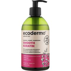 Шампунь для волосся з кератином Ecoderma Smooth Keratin Mild Shampoo, 500 ml, фото 