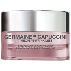 Крем Про-Коллаген навколо очей і губ Germaine de Сapuccini Timexpert Wrink-Less Pro-Collagen Eyes And Lips, 15 ml, фото 