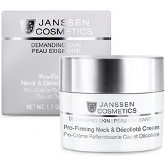 Janssen Cosmeceutical Pro-Firming Neck & Decollete Cream Зміцнюючий крем для шиї і декольте, 50 мл, фото 