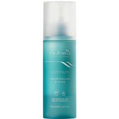 Двофазний захисний та розгладжуючий флюїд для волосся Nubea Solenium Sun Detangling Bi-Fluid, 150 ml, фото 