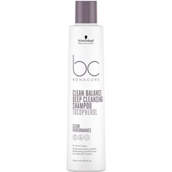 Шампунь для глибокого очищення Schwarzkopf Professional Bonacure Clean Balance Deep Cleansing Shampoo, фото 