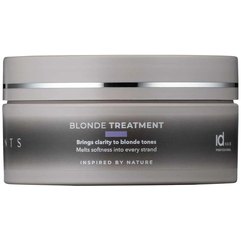 Маска для блонду з фіолетовими пігментами id Hair Elements Blonde Treatment, 200 ml, фото 