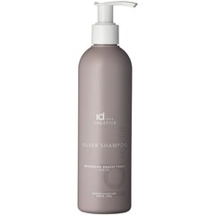 Фіолетовий шампунь для освітленого волосся Id Hair Creative Silver Shampoo, 300 ml, фото 