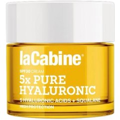 Зволожуючий крем проти мімічних зморшок La Cabine 5x Pure Hyaluronic SPF30 Cream, 50 ml, фото 