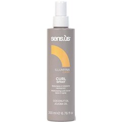 Кондиціонуючий спрей для кучерявого волосся Sensus Illumyna Curl Spray, 200 ml, фото 