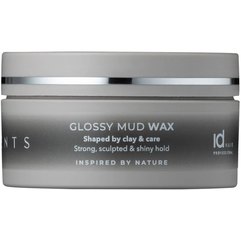 Текстуруючий віск на основі глини з глянцевим ефектом id Hair Elements Styling Glossy Mud Wax,, фото 