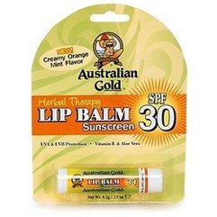Australian Gold SPF 30 Lip Balm  Blister package ,Бальзам для губ 4,2 g