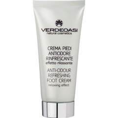 Verdeoasi Auti-Odour Foot Cream Дезодорирующий крем для ног освежающий и расслабляющий эффект