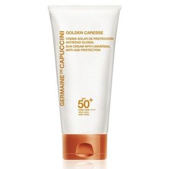 GERMAINE de CAPUCCINI Golden Caresse Sun Cream Anti-Age Protection SPF50+ ,Солнцезащитный крем против морщин SPF50,50мл