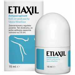 Etiaxil Antiperspirant for Sensitive Skin Антиперспорант Etiaxil для чутливої шкіри (синій), 15 мл, фото 