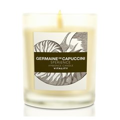 GERMAINE de CAPUCCINI Spa Sperience Ambience Candle Vitality СПА Сперіенс ароматична свічка Виталити, 1шт, фото 
