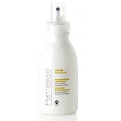 Barex PERMESSE Blonde Hair Illuminating Spray Crambe Abissinica Oil + UF Filters - Cпрей-блиск для світлого волосся з маслом абиссинского катрана і УФ фільтром, 150 мл, фото 