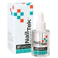Быстрая сушка для любого покрытия Nail Tek 10-Speed Dring drops, 15 ml