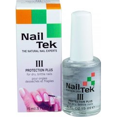 Nail Tek PROTECTION PLUS III - Захист для сухих і тендітних нігтів. . 15ml., фото 