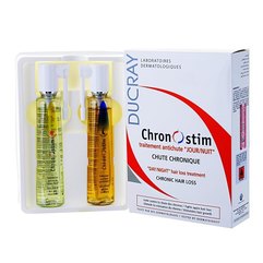 Лечебное средство против андрогенного выпадения волос Ducray Chronostim, 2x50 ml