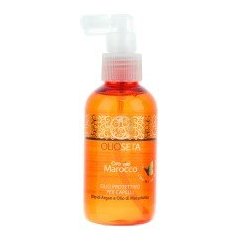 Barex OLIOSETA Protective Hair Oil - Захисне масло для волосся з маслом Аргана і маслом макадамії"Золото Марокко SOLEIL", 150 мл, фото 