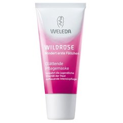 Маска для лица розовая разглаживающая Weleda Wildrosen Glattende Pflegemaske, 30 ml