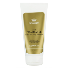 Elitecosmetic Face and body Scrub with Champage - Скраб для лица и тела