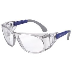 Univet 539 Окуляри захисні незапотевающіе з покриттям від подряпин, спільне носіння з оптичними окулярами, фото 