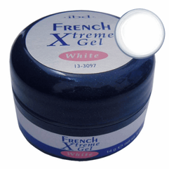 ibd French X-treme Builder Gel White, 56 г. - ярко-белый конструирующий гель.