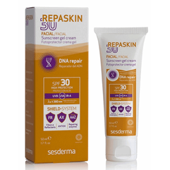 Солнцезащитный крем-гель для лица SPF30 Sesderma Repaskin Facial Sunscreen gel crem, 50 ml