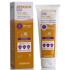 Sesderma REPASKIN Body Sunscreen gel crem SPF 50 Сонцезахисний крем-гель для тіла з SPF 50, 50 мл, фото 