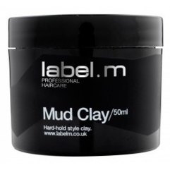 Глина для волос моделирующая Label.m Mud Clay, 50 ml