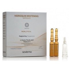 Осветляющая сыворотка Sesderma Nanotech Hidroquin Whitening Ampoules, 5x2 ml