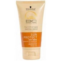 Сыворотка для смягчения кончиков волос после пребывания на солнце Schwarzkopf Professional BC Sun Protect Soft Ends Fluid, 75 ml