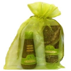 Набор для путешествий в упаковке из органзы Macadamia Natural Oil Travel Size Repair/Clean Duo  