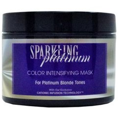 Оттеночная маска Сверкающая платина Kerarganic Color Intensifying Mask Sparkling Platinum, 236 ml