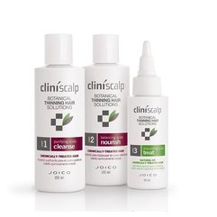 Система для редеющих окрашенных волос Cliniscalp 3step trial kit for chemically treated hair early stages