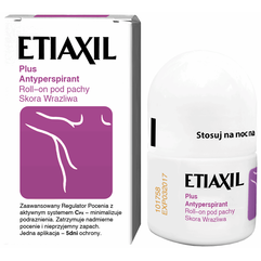Etiaxil Plus Antiperspirant Антиперспорант тривалої дії для чутливої шкіри, 15 мл, фото 