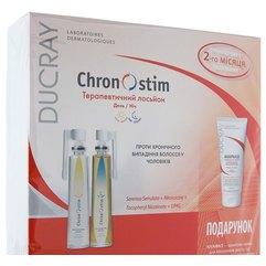 Набор против хронического выпадения и для усиления роста волос у мужчин Ducray Chronostim