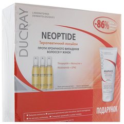 Набор против хронического выпадения и для усиления роста волос у женщин Ducray Neoptide