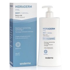 Sesderma Hidraderm Hyal Body Milk Крем для тіла, 400 мл, фото 