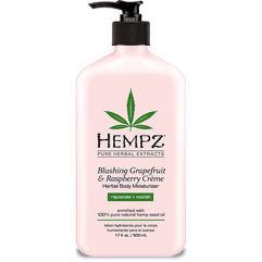 Hempz Blushing Grapefruit & Raspberry Cream Moisurizer Увлажняющее рослинне молочко для тіла Грейпфрут-Малина, фото 