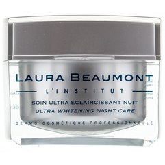 Laura Beaumont Ultra Whitening Night Care - Нічний крем інтенсивного освітлення, 50 мл, фото 